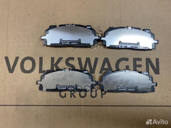 Колодки тормозные 4M0698151BH VAG