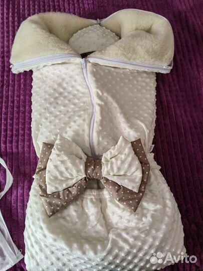 Конверт на выписку зимний