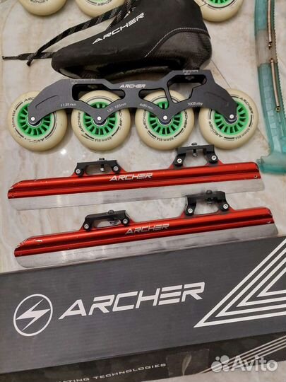 Профессиональные коньки с роликами Archer