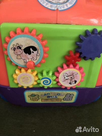 Игрушка автобус развивающая