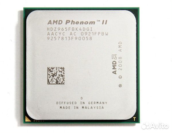 Phenom ii характеристики