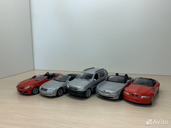 Коллекционные модельки Welly