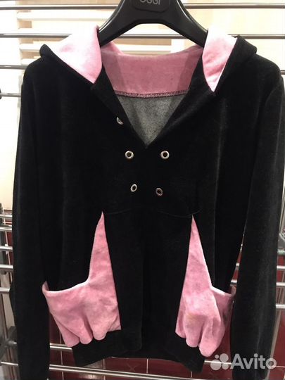 Велюровый спортивный костюм