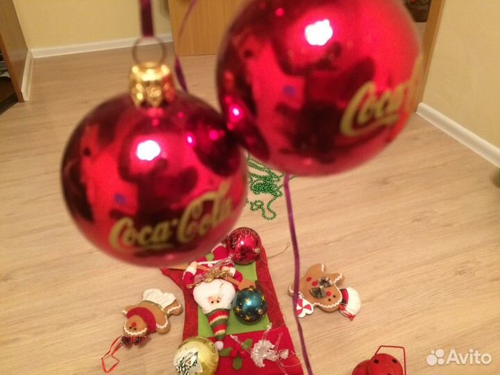 Новогодние игрушки Coca-cola