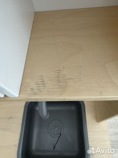 Детская кухня IKEA с посудой