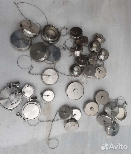 Заглушки под кламп и под резьбу