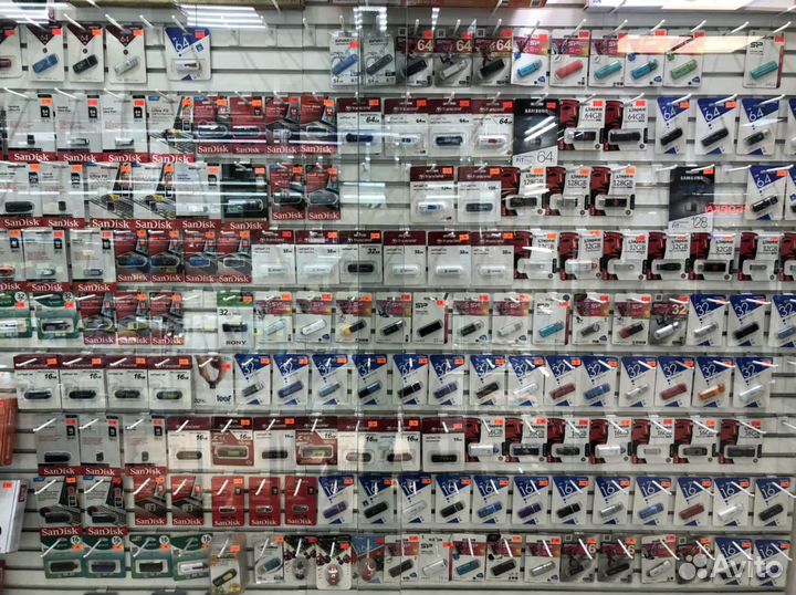 Флешка, USB-Flash 4/8/16/32/64/128/256Gb