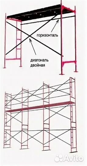 Аренда леса рамные лрсп 40