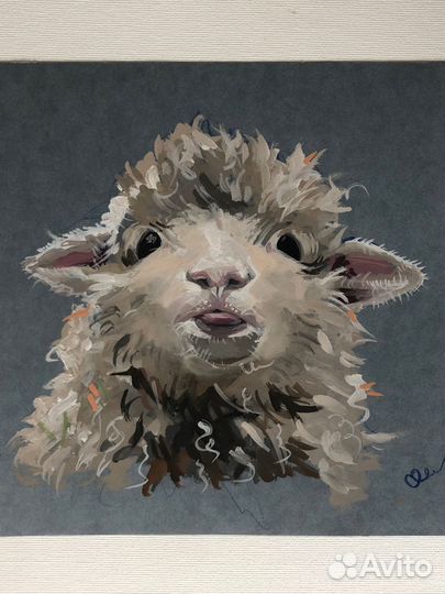 Рисунок гуашью