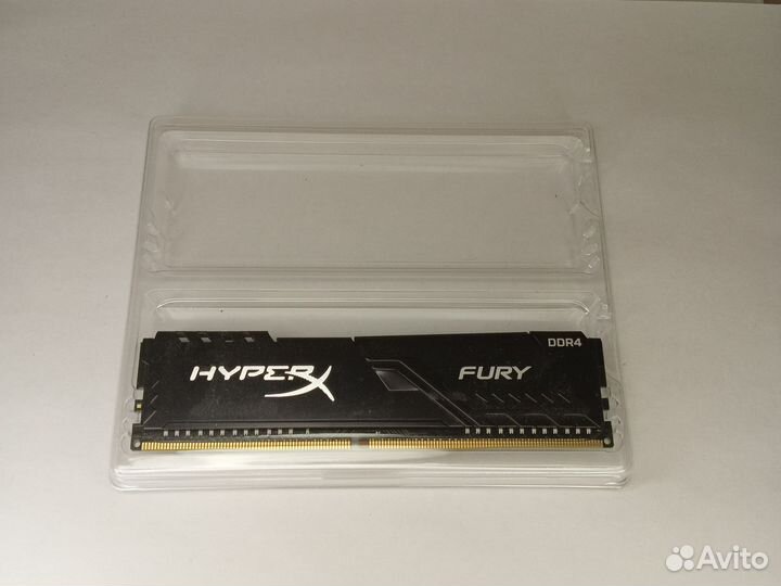 Оперативная память ddr4 hyperx fury 8gb