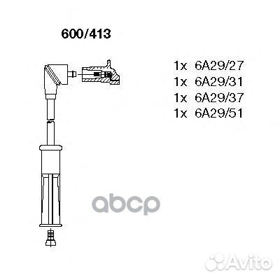К-кт проводов Renault Megane Classic/Scenic 1.6e