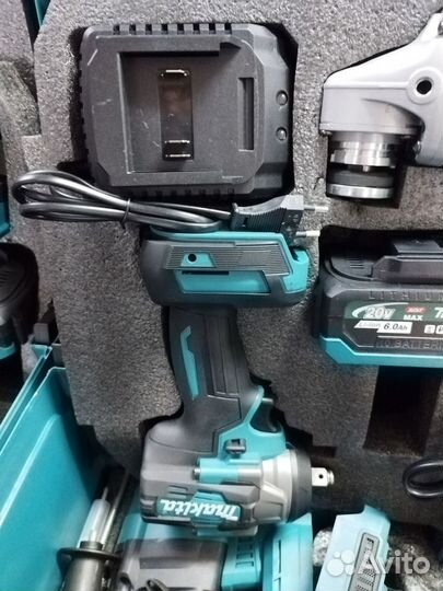 Набор бесщеточных инструментов Makita 6в1