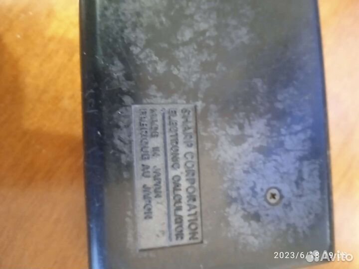 Калькулятор Sharp, карманный