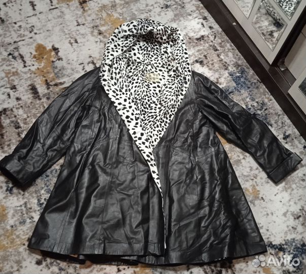 Кожаный плащ Sarete