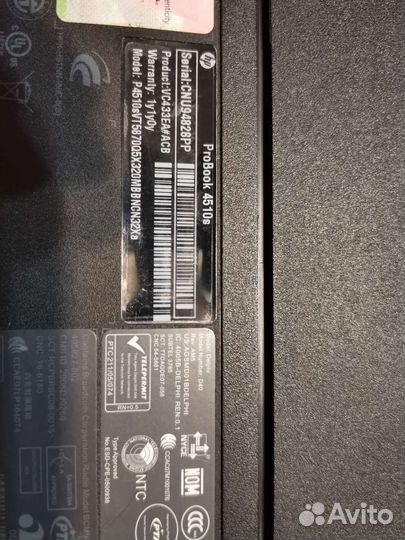 HP probook 4510s