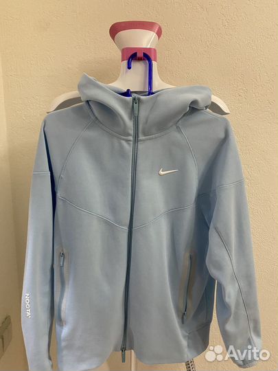 Nike tech fleece nocta голубая
