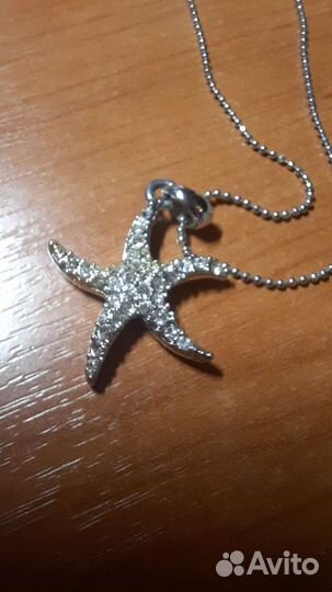 Цепочка с подвеской морская звезда