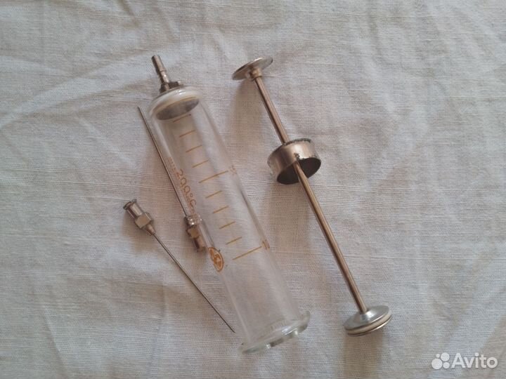 Ретро шприц