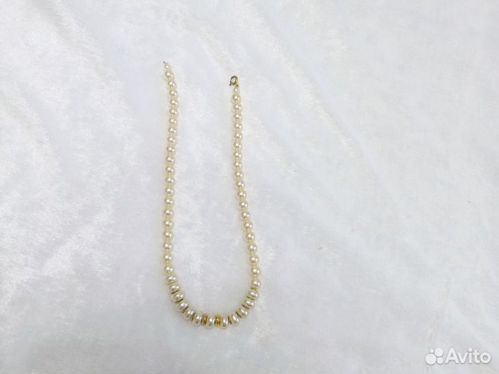 Бусы под жемчуг винтаж