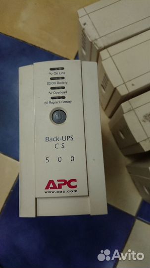 Ибп APC Back UPS CS 500