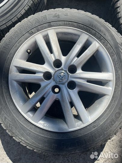 Литые диски r 16 5 114 3 оригинал королла