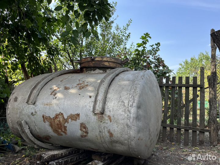 Бочка алюминиевая пищевая