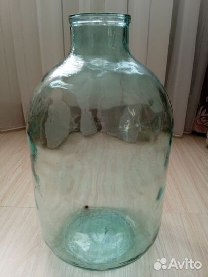 Бутыль стеклянная 10литров