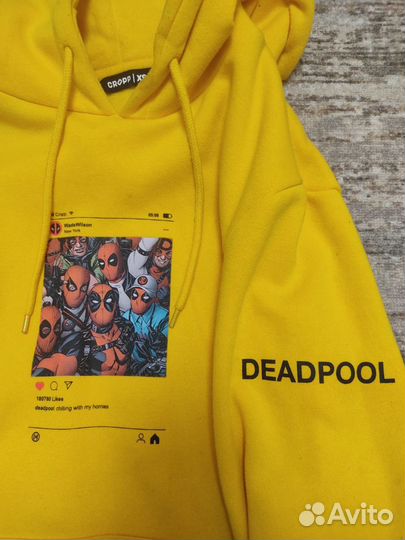 Худи Deadpool marvel cropp