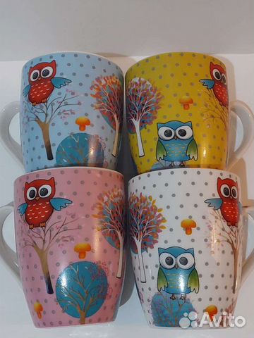 Кружки новые разные