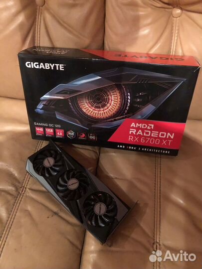 Видеокарта rx 6700xt