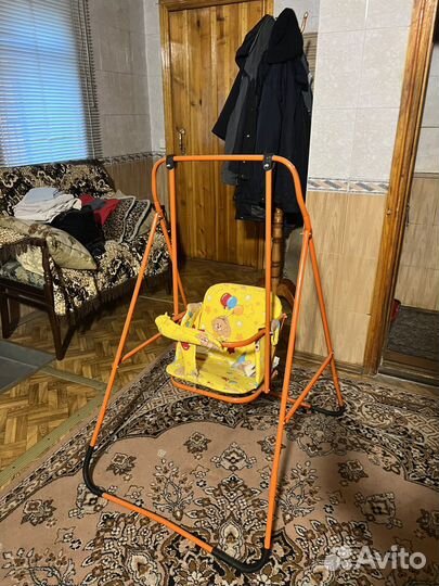 Детская качель напольная