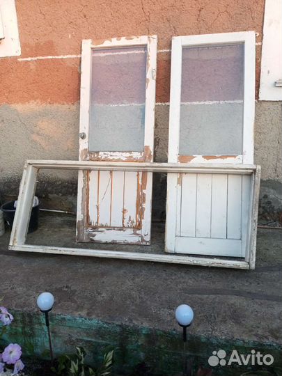 Дверь балконная с блоком