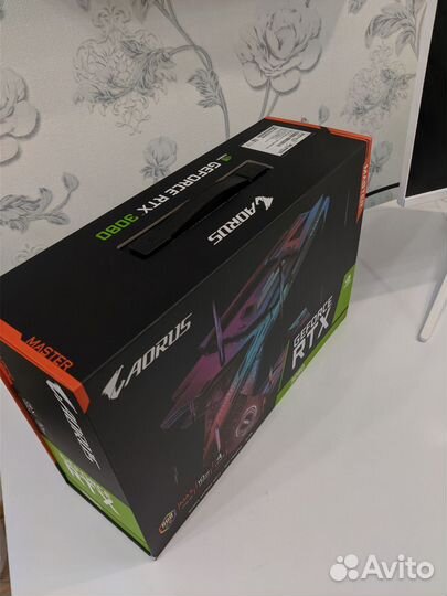 Видеокарта Rtx 3080 10Gb Aorus Master