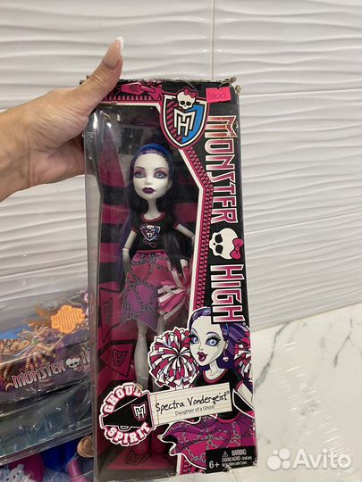 Куклы монстер хай Спетра болельщица