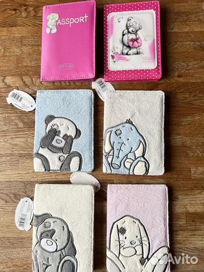 Me To You Плюшевая обложка для паспорта с собачкой