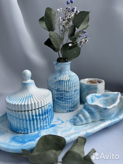 Изделия из гипса. Подарок. Декор. Свечи