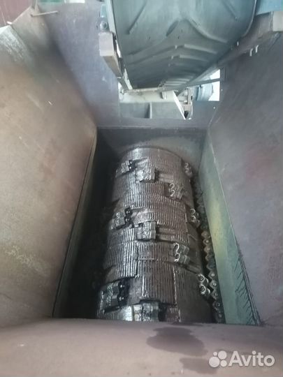 Шредер для резины, шин, пластмасс, дерева и пр