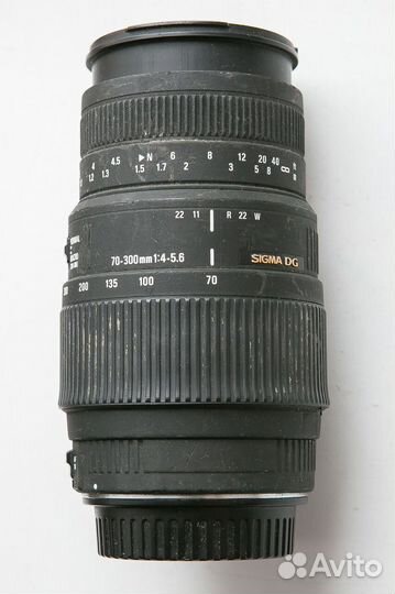 Объектив Sigma DG 70-300 1:4-5.6 (Canon)