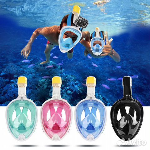 Подводная маска для снорклинга EasyBreath