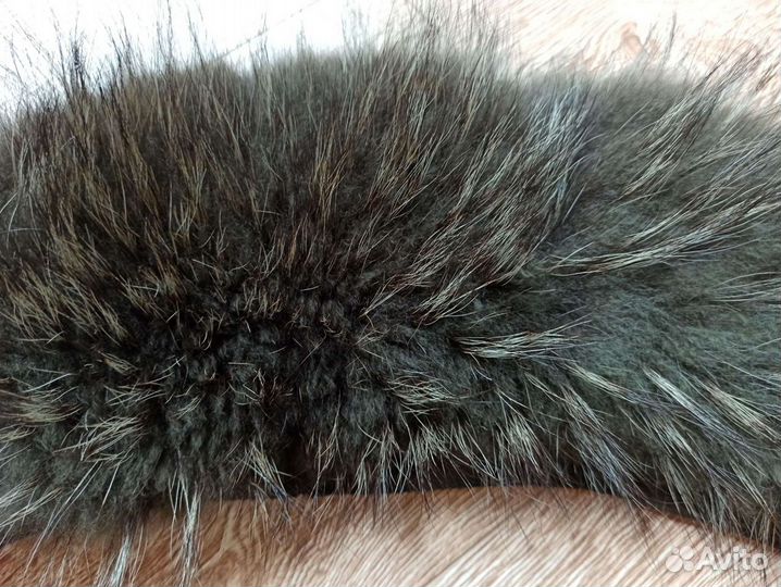 Меховой воротник натуральный