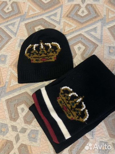 Комплект шапка и шарф Dolce&Gabbana