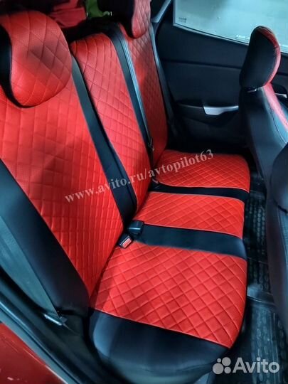 Автомобильные чехлы на KIA Rio 3 (2010-2017)