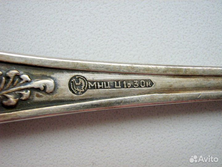 Мельхиоровые ложки вилки ножи СССР