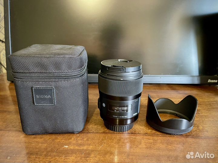 Объектив Sigma 35mm f1.4 Art Canon FE в идеале