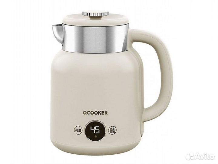 Чайник Xiaomi Qcooker SMART Health Kettle, бежевый