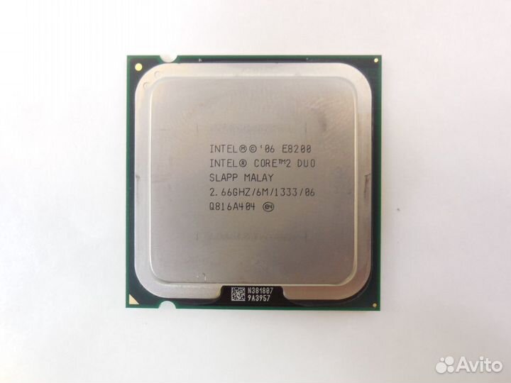 Процессор Intel Core2 Duo E8200