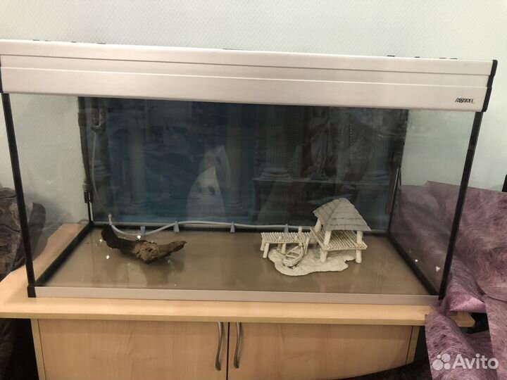 Аквариум с тумбой бу