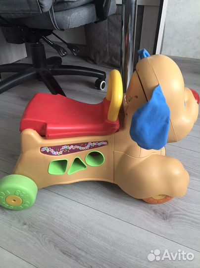Ходунки каталка fisher-price щенок