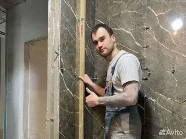 Ремонт ванной под ключ. Плиточник