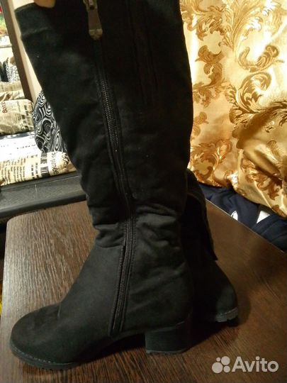 Сапоги женские зимние 37-38,5 размер